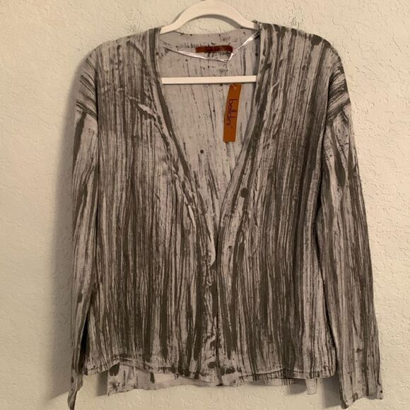 New Belldiny Gray Open Front Cardigan Size S - Picture 1 of 8